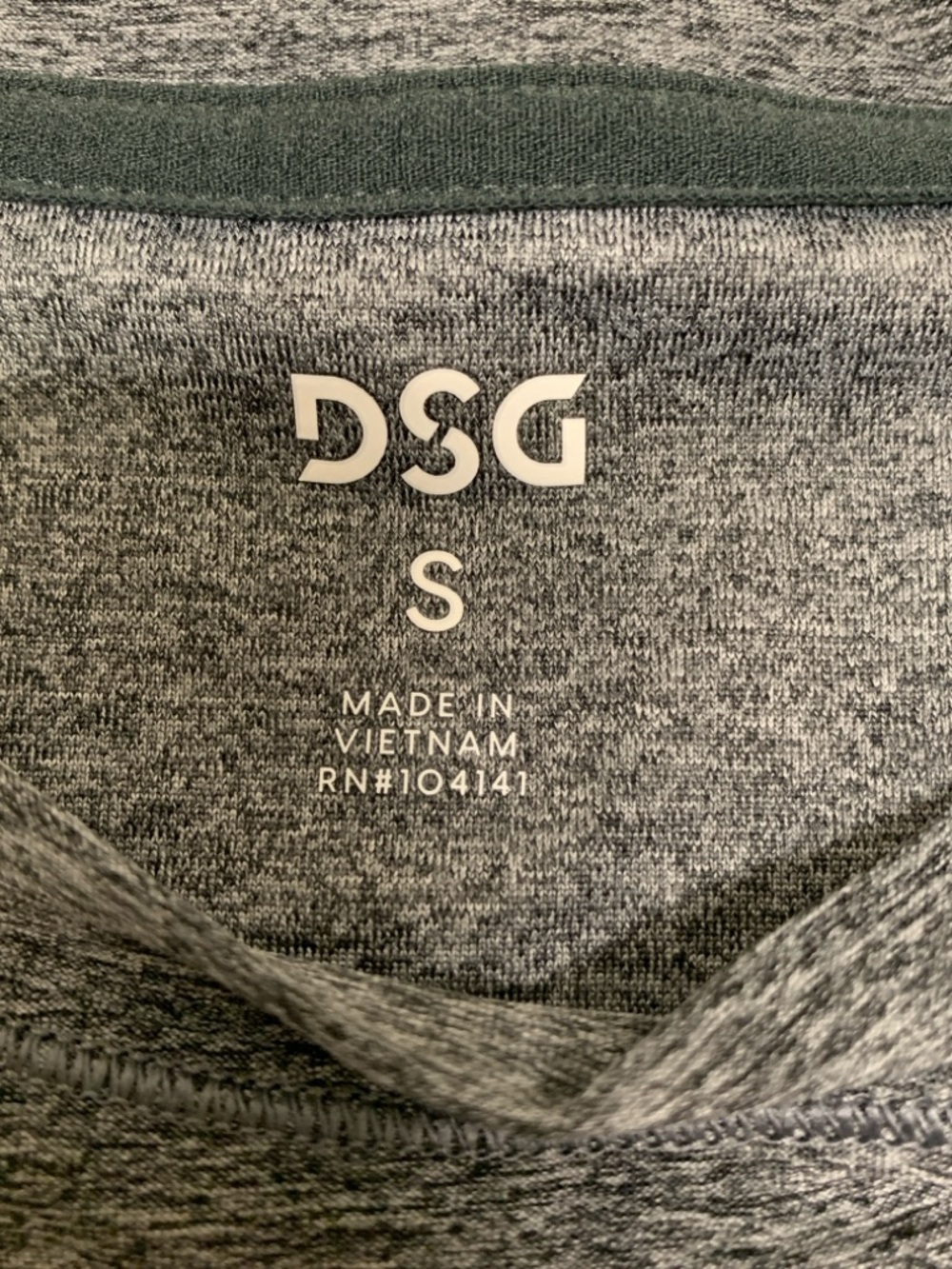 DSG Heather Gray Performance Mesh Tank Top Women’s Small - Picture 2 of 8